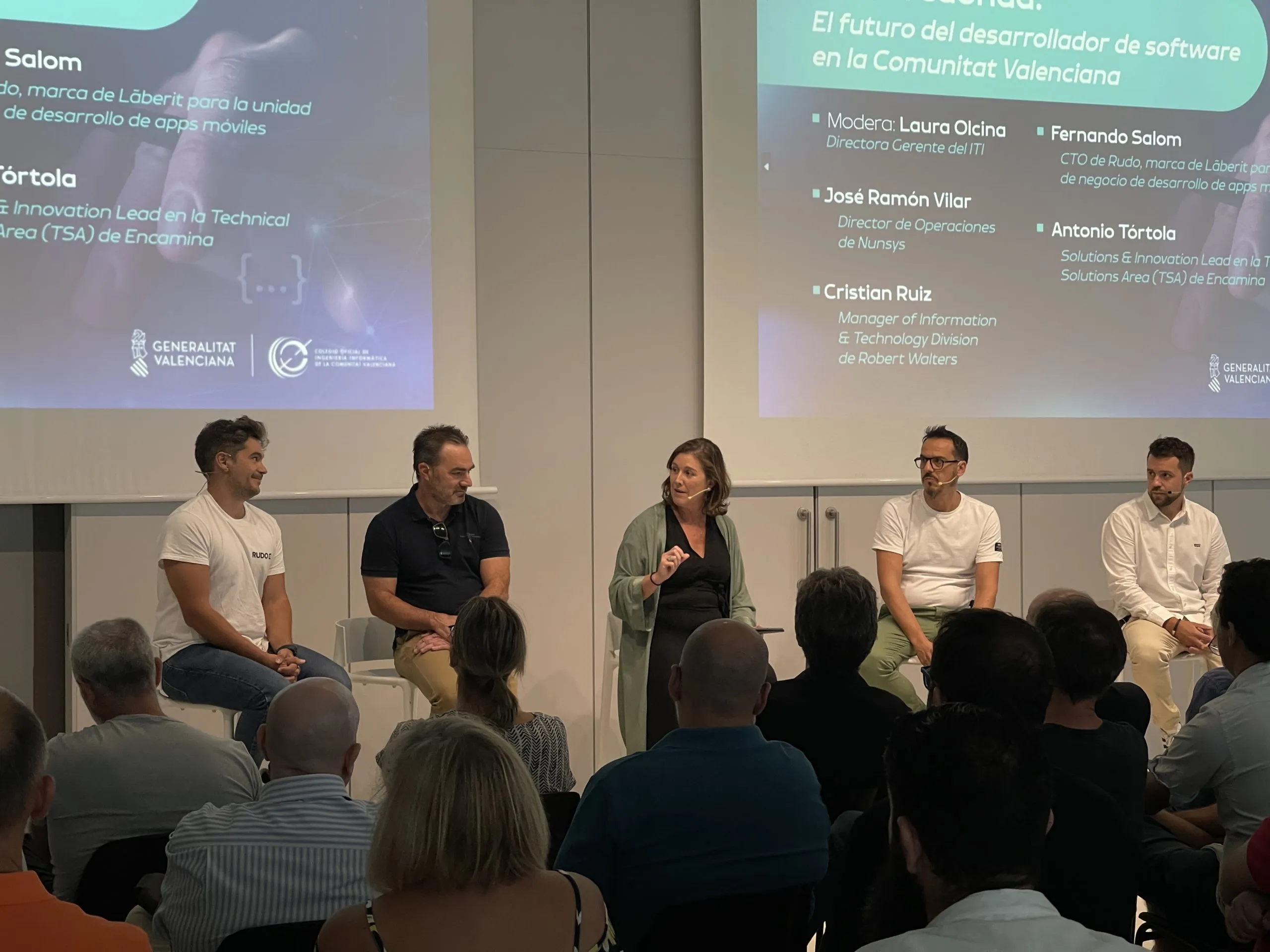 Lãberit participa en 'Presente y futuro de las apps' del COIICV.
